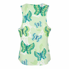 Charger l'image dans la galerie, Haut de sport sans manches pour femmes entraînement de yoga gymnastique course à pied SDS010 personnalisée avec texte motif logo photo (impression complète d'une image)