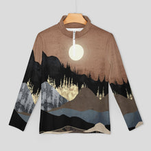 Charger l'image dans la galerie, Haut de sport à manches longues pour yoga fitness pour femme SDS007 personnalisé avec texte logo photo (Impression des multi-images)