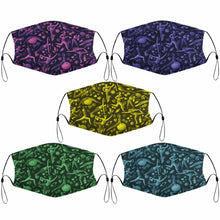 Charger l'image dans la galerie, Masque adulte design en ligne (sans filtre) (5 images différentes) personnalisé avec photo logo motif texte