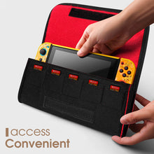 Charger l'image dans la galerie, Pochette Coque Nintendo Switch avec Fente pour Cassette Personnalisé Avec Photo Texte Motif Logo