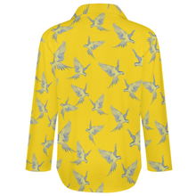 Charger l'image dans la galerie, Impression Des Multi-images Chemise Ourlet Irrégulier à Manches Longues pour Femme AY008 Personnalisé Impression avec Photo Texte Logo Motif