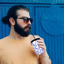 Charger l'image dans la galerie, Manchon pour Tasse Réutilisable 3 Pièces Personnalisé avec Photo Logo Motif Texte