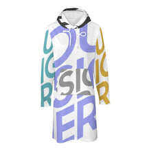 Charger l'image dans la galerie, Robes Sweat Longues avec poche pour femmes SDS003 personnalisé avec photo logo texte motif (impression des multi-images)