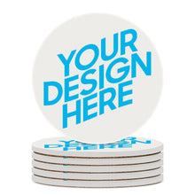 Charger l'image dans la galerie, Tapis de tasse rond en céramique JJ0520029 impression personnalisé avec photo logo motif texte
