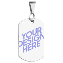 Charger l'image dans la galerie, Pet Tag / médaille pour chiens CW1501012 personnalisé avec photo logo texte motif