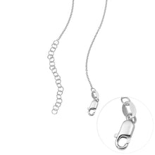 Charger l'image dans la galerie, Collier ajouré en forme de larme en argent sterling femme X0048 gravure personnalisé avec prénom texte