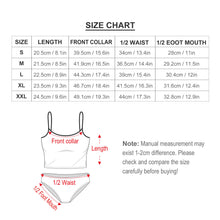 Charger l'image dans la galerie, Maillot de bain bikini camisole ensemble deux pièces femme BK2101 personnalisé avec photo logo et texte