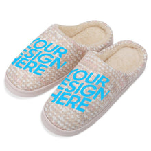 Charger l'image dans la galerie, Chaussons coton pour femmes personnalisées avec image ou logo