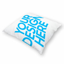 Charger l'image dans la galerie, Taies d'oreiller / Housses de coussin carrée en peluche 45cmx45cm personnalisée avec photo prénom impression recto-verso