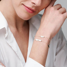 Charger l'image dans la galerie, Bracelet de cheville bracelet S0021 gravure personnalisé avec texte prénom
