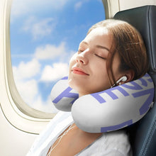 Charger l'image dans la galerie, Oreiller en Forme de U de Voiture / Oreiller de Cou de Voyage Personnalisé avec Prénom Photo Texte