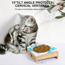 Charger l'image dans la galerie, Bol de nourriture en Bambou en Acier Inoxydable pour Animaux domestiques Pet bol CW1506000 impression personnalisé avec logo photo motif texte