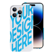 Charger l'image dans la galerie, Coque de téléphone portable pour iPhone 14 / 14 Plus / 14 Pro / 14 Pro Max personnalisée avec photo motif texte