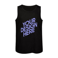 Charger l'image dans la galerie, Débardeur de sport tank top 100% coton pour homme personnalisé avec photo logo texte motif