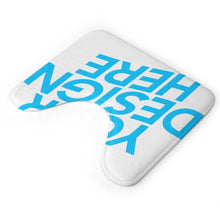 Charger l'image dans la galerie, Tapis de sol pour salle de bain en forme de U personnalisé avec photo logo texte motif