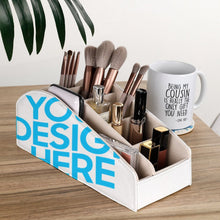 Charger l'image dans la galerie, Boîte de rangement télécommandée / papeterie d'organisateur de bureau multifonctions personnalisée avec photo motif logo texte