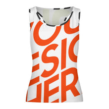 Charger l'image dans la galerie, Impression des multi-images Gilet sans manches femme XK en forme de I Personnalisé avec image et photo