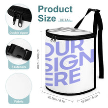 Charger l'image dans la galerie, Sac poubelle voiture / poubelle de voiture en tissu personnalisé avec photo logo texte motif