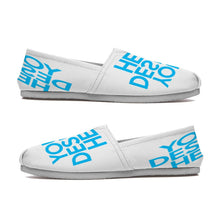 Charger l'image dans la galerie, Chaussures personnalisées unisexe en toile TOMS (Deux chaussures peuvent être personnalisées différemment)