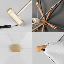 Charger l'image dans la galerie, Parapluies Coupe-Vent Solaire Imperméable À La Pluie Pliant JJ0529175 Personnalisée Impression Complète Une Image Avec Photo Logo Motif Texte