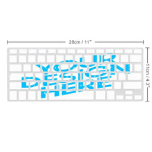 Charger l'image dans la galerie, Couvercle de protection de Clavier en Silicone Macbook air/pro 13,3 pouces 3C0711000 impression personnalisé avec motif logo image texte