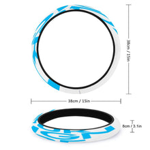 Charger l'image dans la galerie, Housse couvre de volant de voiture personnalisée avec motif texte logo image