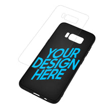 Charger l'image dans la galerie, Coque TPU Verre Noir Samsung S8 personalisée avec photo