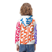 Charger l'image dans la galerie, Sweat à capuche / pull à capuche pour enfants personnalisé avec photo image text (Conception multi-images)