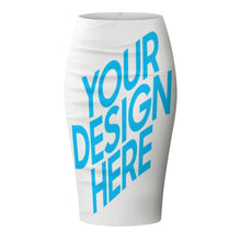 Charger l'image dans la galerie, Jupe crayon taille haute FS0819001 impression personnalisée avec motif image logo texte