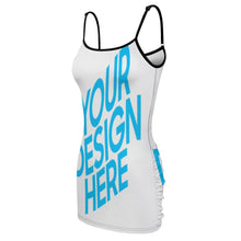 Charger l'image dans la galerie, Sexy NZ007 robe d'été robe fronde robe de hanche femme personnalisée avec photo logo motif texte