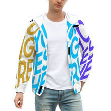 Charger l'image dans la galerie, Impression des multi-images sweat à capuche / Veste homme grande taille A541 personnalisé avec photo logo motif texte