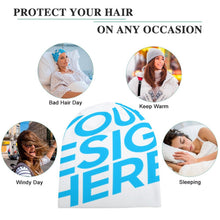 Charger l'image dans la galerie, Bonnet chaud personnalisé avec photo logo motif texte pour femme homme