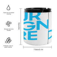 Charger l'image dans la galerie, Cendrier en cuir personnalisé avec prénom photo texte logo motif