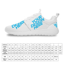 Charger l'image dans la galerie, Chaussures de sport Basket de running unisexe personnalisées avec prénom photo motif logo texte