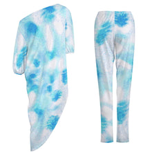 Charger l'image dans la galerie, Ensemble de chemise à épaules dénudées 2 pièces femme chic VTZ personnalisé avec photo logo texte motif