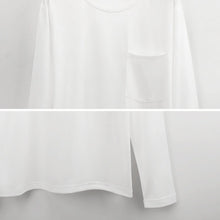 Charger l'image dans la galerie, Sweatshirt chemise tee shirt à manches longues homme avec poche ELREV2 personnalisé avec photo logo texte motif (Impression des multi-images)