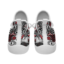Charger l'image dans la galerie, Cheerleading chaussures de basket pour femme personnalisé avec prénom photo motif et texte (impression image unique)