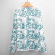 Charger l'image dans la galerie, Sweatshirt Tee shirt chemise à manches longues homme avec poche ELREV2 personnalisé avec photo logo texte motif (Impression d'image unique)