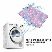 Charger l'image dans la galerie, Tapis de bain en boue de diatomées antidérapant personnalisé avec photo logo texte motif