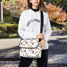 Charger l'image dans la galerie, Sac messager / Sac bandoulière grande capacité pour homme femme personnalisé avec photo logo texte motif (impression d’image unique)