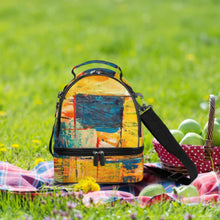 Charger l'image dans la galerie, Sac à repas / Sac double compartiment personnalisé avec photo logo texte motif (Impression des multi-images)