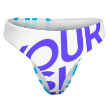 Charger l'image dans la galerie, Slip femme de qualité string femme NZ207 personnalisé avec photo motif logo texte (impression des multi-images)