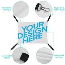 Charger l'image dans la galerie, Toile de hamac pour animaux de compagnie design en ligne CW1508000 impression personnalisé avec motif texte logo photo