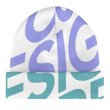 Charger l'image dans la galerie, Bonnet tricoté pour enfants bonnet garçon fille personnalisée  avec prénom motif texte (conception multi-images)