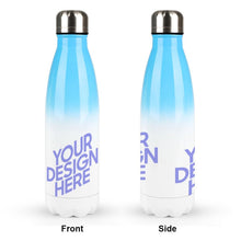 Charger l'image dans la galerie, Gourde en acier inoxydable / Bouteille d'eau en cola personnalisé avec votre photo logo prénom