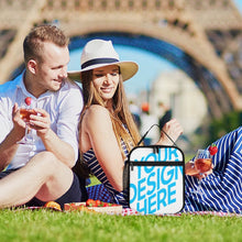 Charger l'image dans la galerie, Sac à lunch isotherme / Sac repas Isotherme personnalisé avec photo motif texte (conception avec une image)