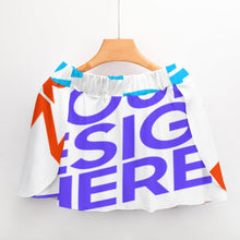 Charger l'image dans la galerie, Mini jupe courte femme élégante femme grande taille A593 personnalisée avec motif photo logo texte (impression des multi-images)