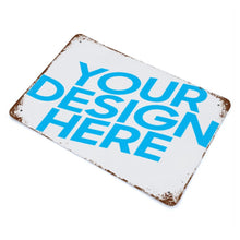 Charger l'image dans la galerie, Peinture personnalisée en feuille de fer avec rouille (Version horizontale)