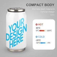 Charger l'image dans la galerie, Bouteille d'eau en Cola / Gobelet à paille personnalisé avec photo logo texte motif