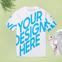 Charger l'image dans la galerie, Impression d'image unique T-shirt col rond grande taille confortable femme NT personnalisé avec photo logo texte motif